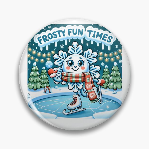 Item preview, Icy Snowflake Skating Joy designed and sold by KNAA.