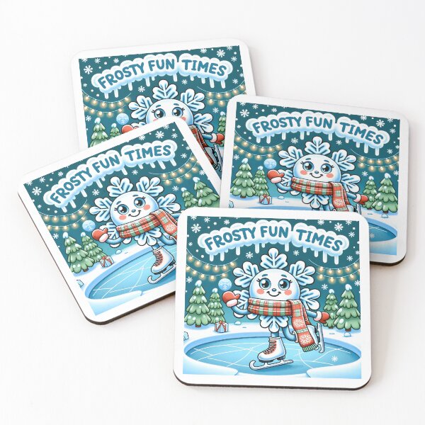 Item preview, Icy Snowflake Skating Joy designed and sold by KNAA.