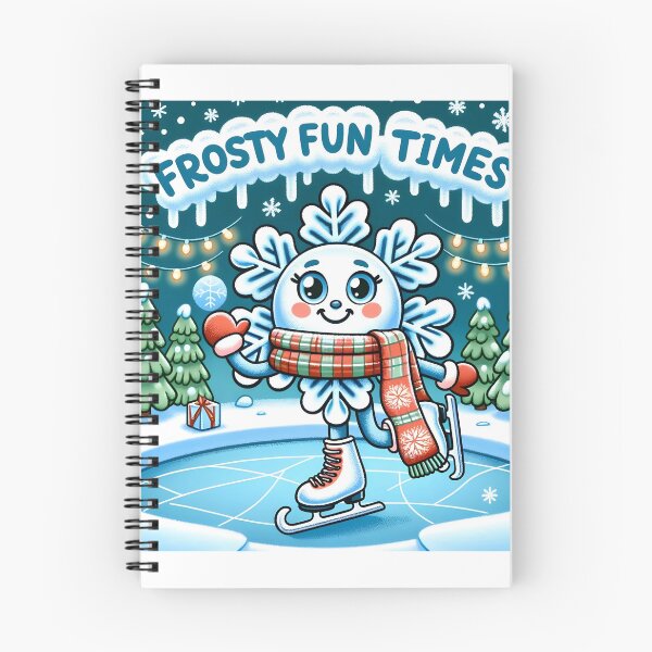 Item preview, Icy Snowflake Skating Joy designed and sold by KNAA.