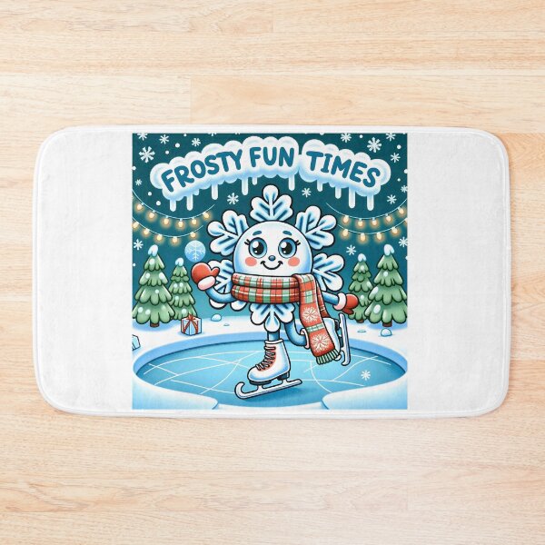Item preview, Icy Snowflake Skating Joy designed and sold by KNAA.