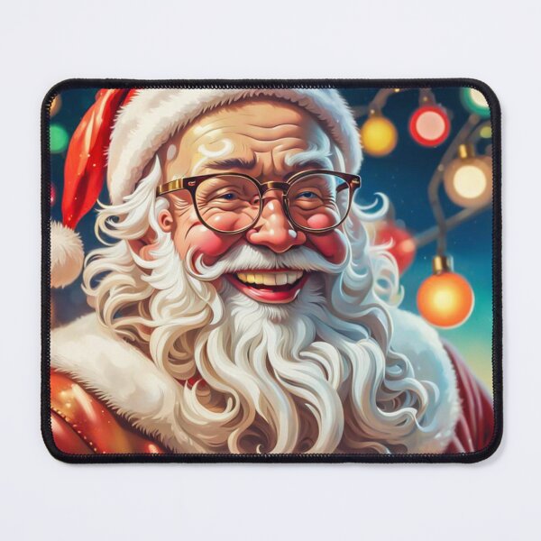 Artikelvorschau, Vintage Retro Weihnachtsmann - Papa Noel - Holly Jolly - Joyeux Noel - Frohe Weihnachten entworfen und verkauft von MyArt23.