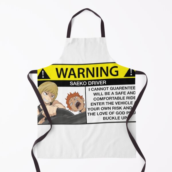 Item preview, Saeko Car Warning designed and sold by PricklyPoppy.