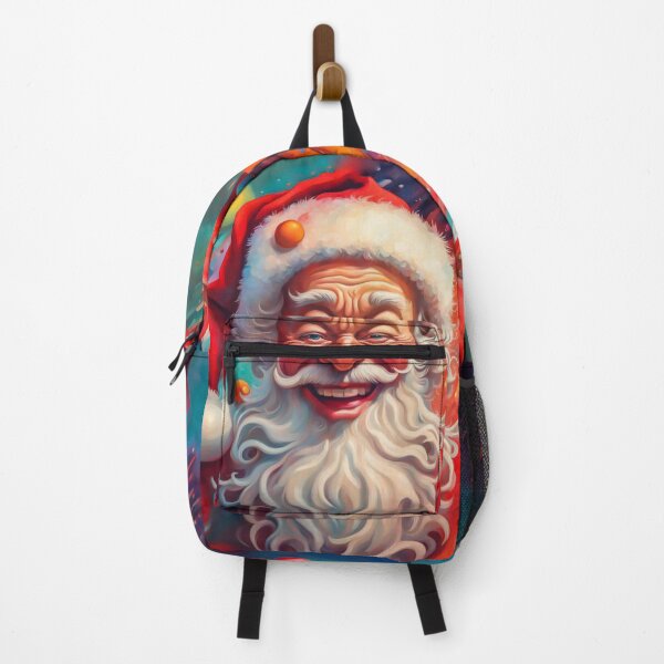 Item preview, Vintage Retro Santa Clause - Papa Noel - Holly Jolly - Joyeux Noel - Merry Christmas designed and sold by MyArt23.
