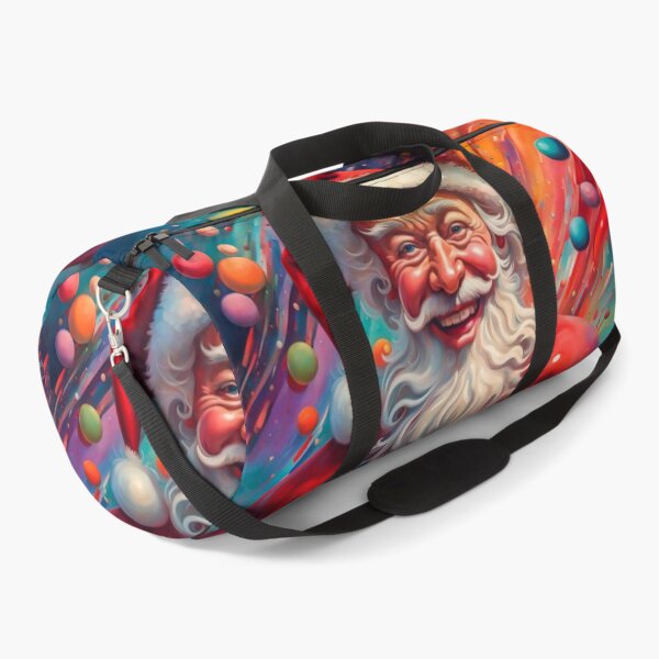 Item preview, Vintage Retro Santa Clause - Papa Noel - Holly Jolly - Joyeux Noel - Merry Christmas designed and sold by MyArt23.