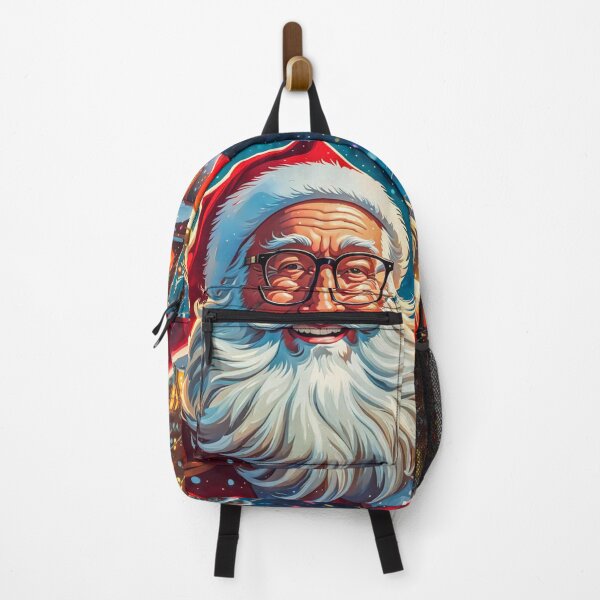 Item preview, Vintage Retro Santa Clause - Papa Noel - Holly Jolly - Joyeux Noel - Merry Christmas designed and sold by MyArt23.