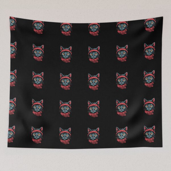 Item preview, Bandana-Clad Feline designed and sold by inkArtistryfine.
