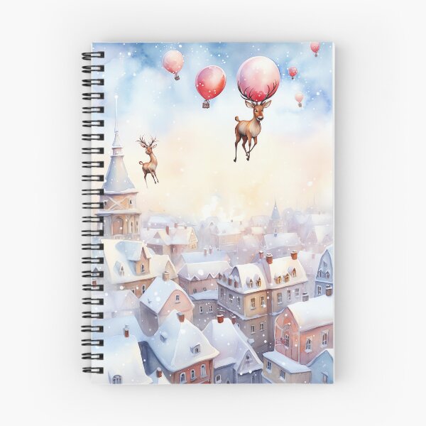 Item preview, Whimsical Winter Flight designed and sold by cute-animals99.