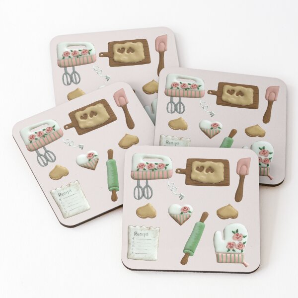 Item preview, Baking heart biscuits with Love  designed and sold by aiko-p.