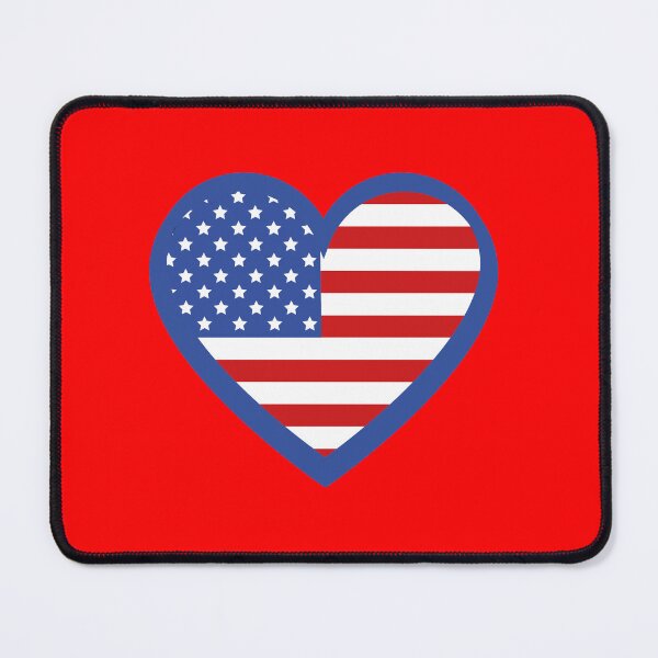 Item preview, American Flag Heart, Blue designed and sold by PNWEnergy.