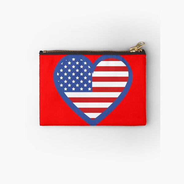 Item preview, American Flag Heart, Blue designed and sold by PNWEnergy.