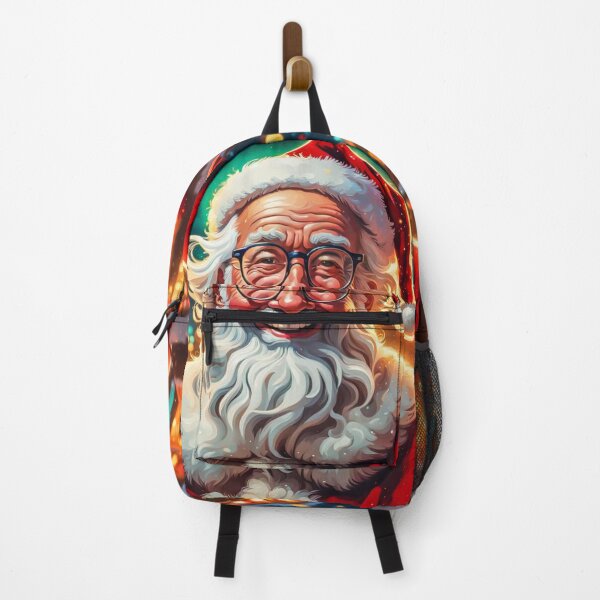 Item preview, Vintage Retro Santa Clause - Papa Noel - Holly Jolly - Joyeux Noel - Merry Christmas designed and sold by MyArt23.