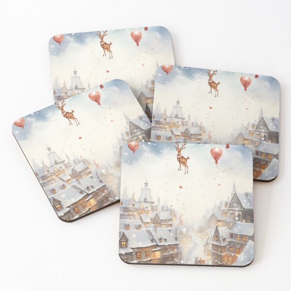 Item preview, Whimsical Winter designed and sold by cute-animals99.