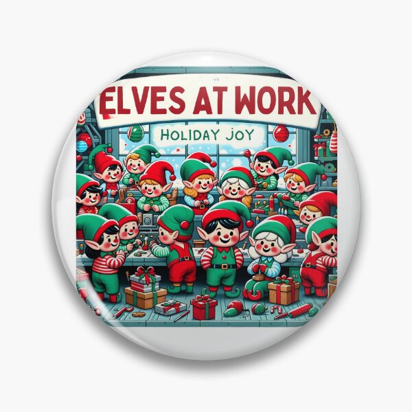 Item preview, Santa's Workshop Elves Delight designed and sold by KNAA.