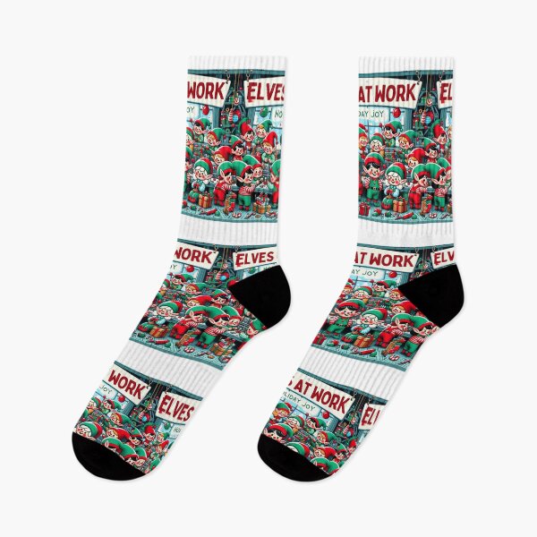Item preview, Santa's Workshop Elves Delight designed and sold by KNAA.