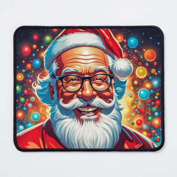 Artikelvorschau, Vintage Retro Weihnachtsmann - Papa Noel - Holly Jolly - Joyeux Noel - Frohe Weihnachten entworfen und verkauft von MyArt23.