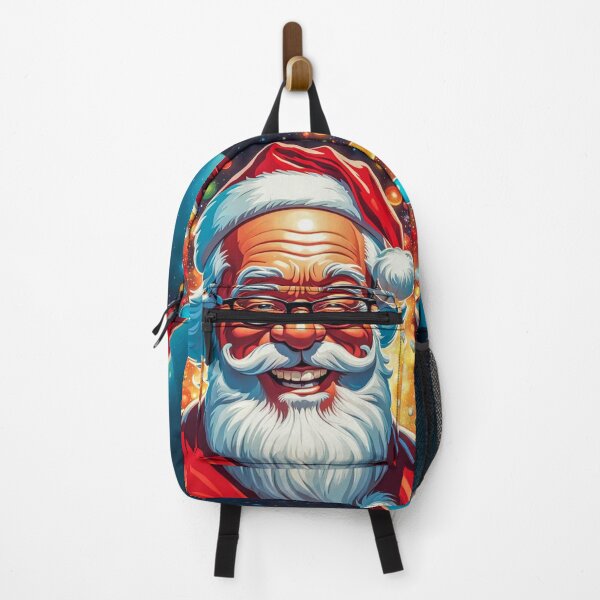 Item preview, Vintage Retro Santa Clause - Papa Noel - Holly Jolly - Joyeux Noel - Merry Christmas designed and sold by MyArt23.