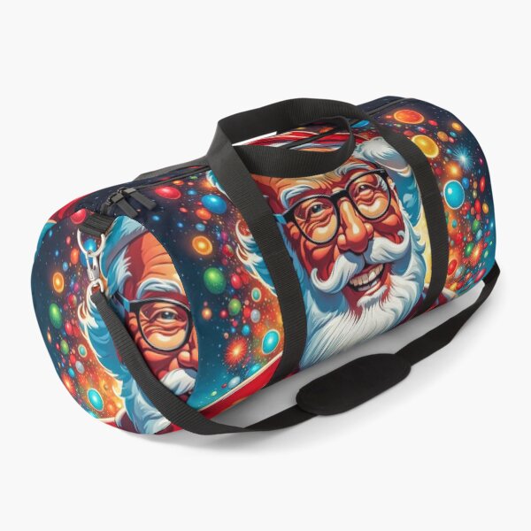 Item preview, Vintage Retro Santa Clause - Papa Noel - Holly Jolly - Joyeux Noel - Merry Christmas designed and sold by MyArt23.