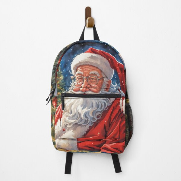 Item preview, Vintage Retro Santa Clause - Papa Noel - Holly Jolly - Joyeux Noel - Merry Christmas designed and sold by MyArt23.