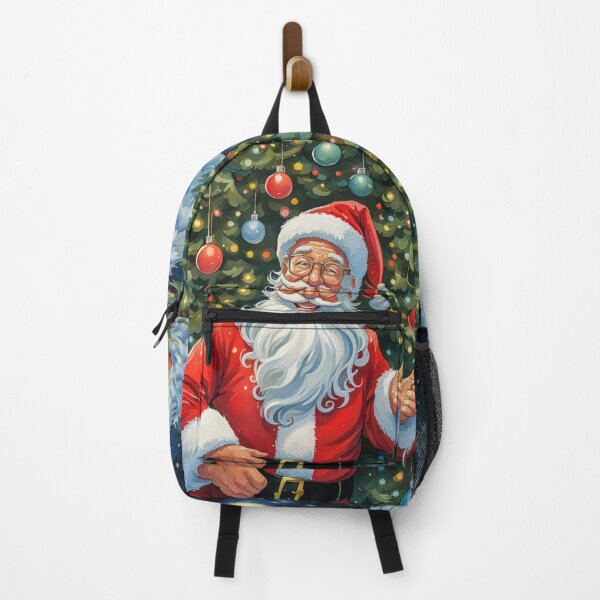 Item preview, Vintage Retro Santa Clause - Papa Noel - Holly Jolly - Joyeux Noel - Merry Christmas designed and sold by MyArt23.
