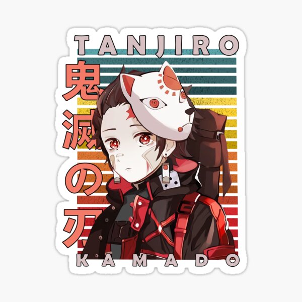 Animal Demon Slayer Anime Tanjiro Kamado Sticker by Anime-Video Game -  Pixels