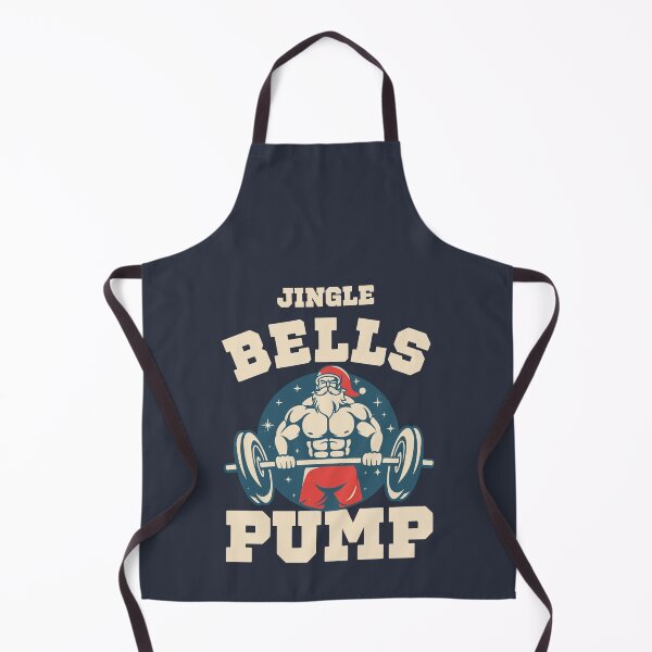 Item preview, Santa Lifting Weights designed and sold by ThreadmyCanvas.