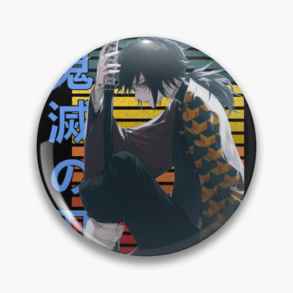 Giyu Tomioka Demon Slayer Pin