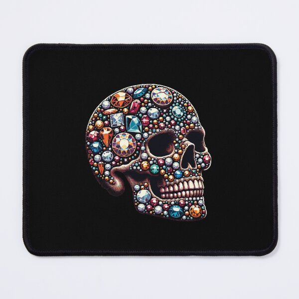 Item preview, Bejeweled Skull designed and sold by vazqueznash.