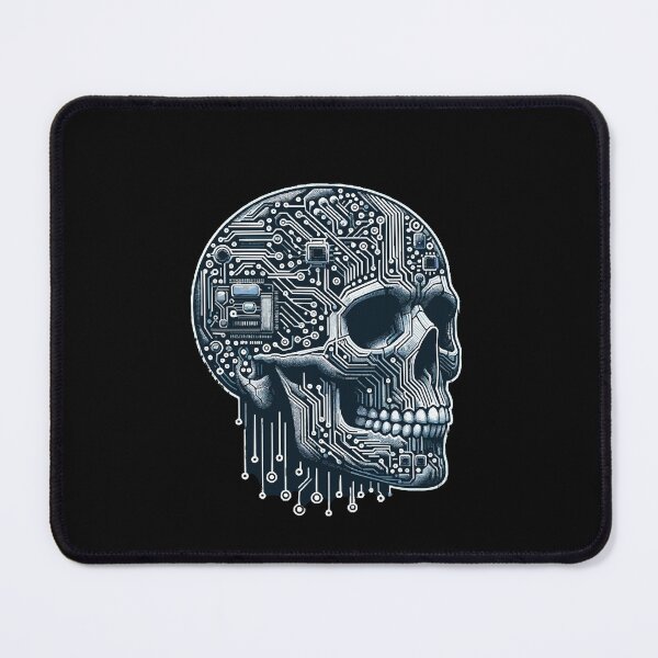 Item preview, Digital tech Skull designed and sold by vazqueznash.