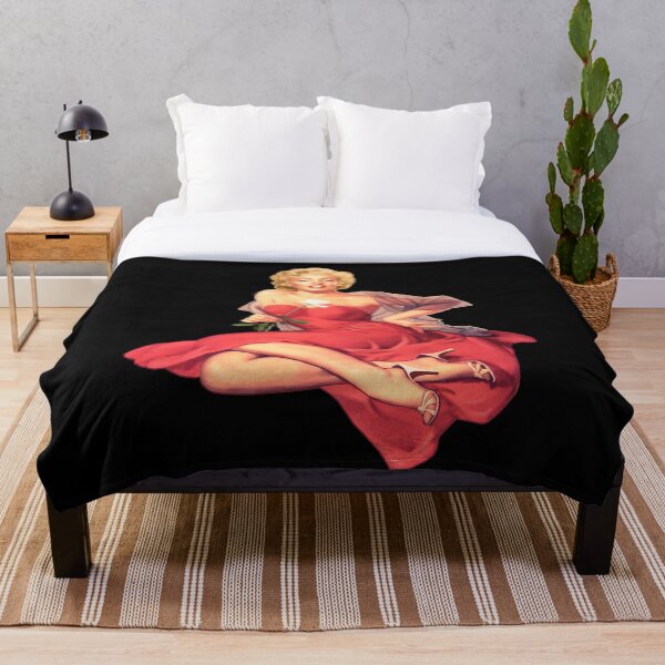 Item preview, Marilyn Monroe elegante con un vestido rojo designed and sold by EvTheOne.