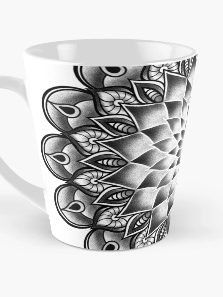 Thumbnail 3 of 4, Coffee Mug, mandala designed and sold by Rangelo.