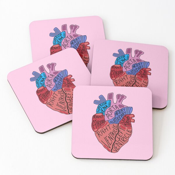 Item preview, Cute Anatomical heart designed and sold by Quacktails.