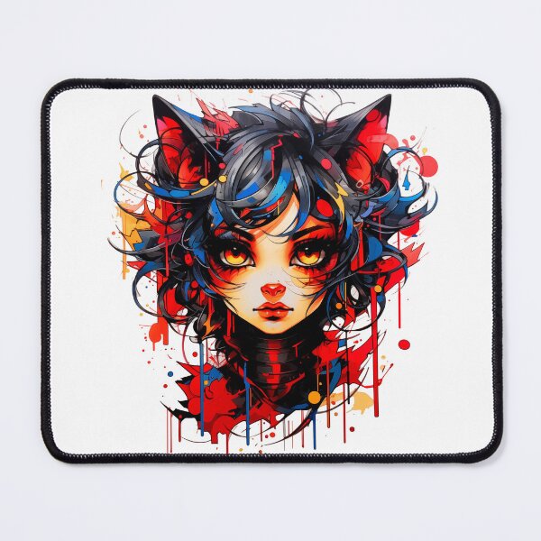 Item preview, Meowing Girl designed and sold by Vikycialp.