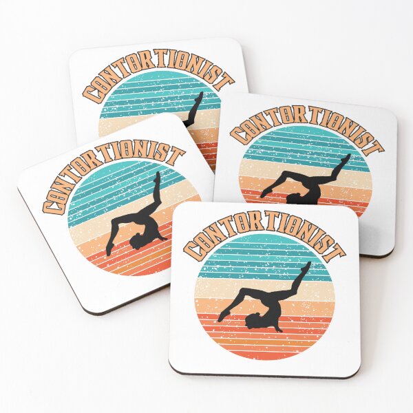 Item preview, Contortionist Retro Circus Sunset Circle designed and sold by SanguineSiren.