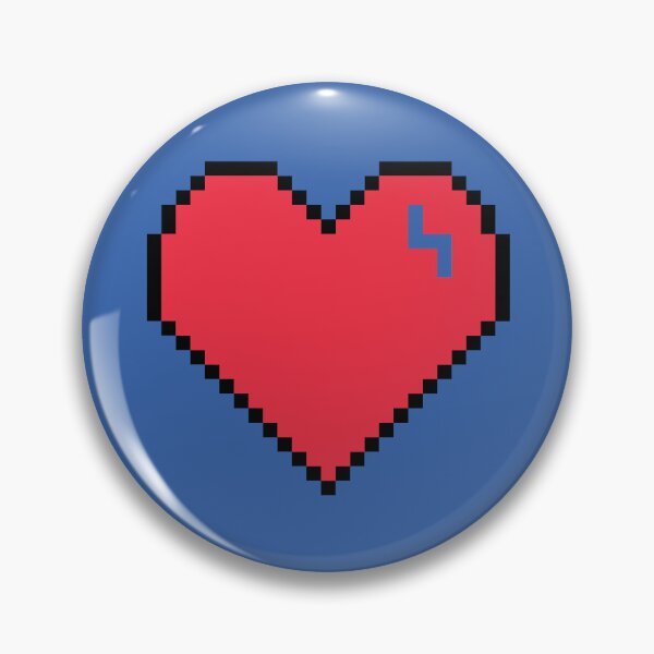 Item preview, Pixel Heart designed and sold by Monkey-Bar.