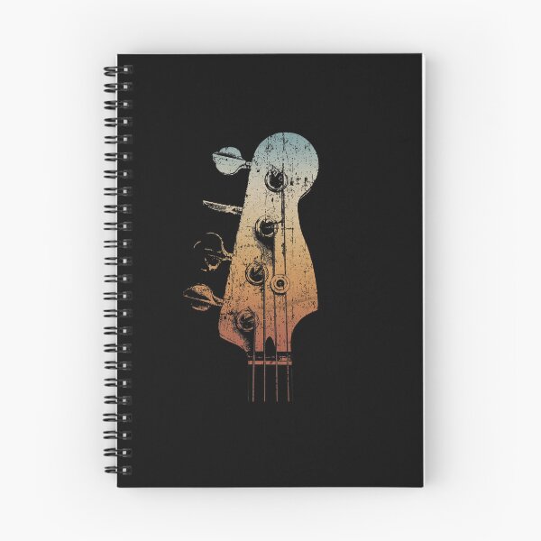 Item preview, Vintage bass guitar Sunset headstock for bassist designed and sold by Billianidesigns.