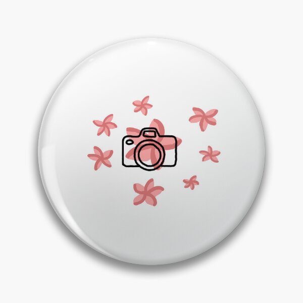 Item preview, Pink camera flowers designed and sold by DelightfulDaisy.