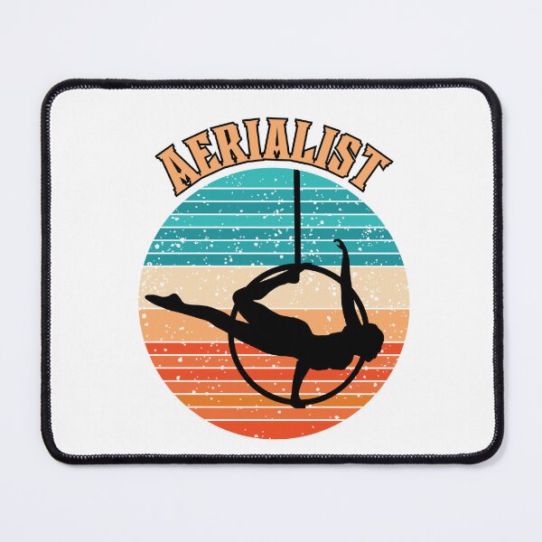 Item preview, Aerialist Lyra Croc Retro Circus Sunset Circle designed and sold by SanguineSiren.