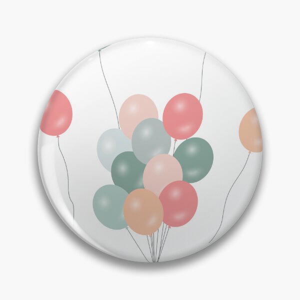 Artikelvorschau, Bunte Pastell-Partyballons entworfen und verkauft von idovedesign.