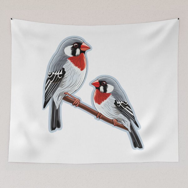 Item preview, Zebra finches birds designed and sold by DerSenat.