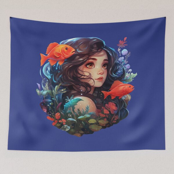 Item preview, Explore the Depths of Imagination in This Stunning Aquatic Fantasy designed and sold by jgvisualarts.