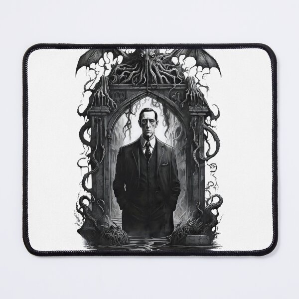 Item preview, Howard Phillips HP Lovecraft under Cthulhu Gate designed and sold by TrendiKloset.