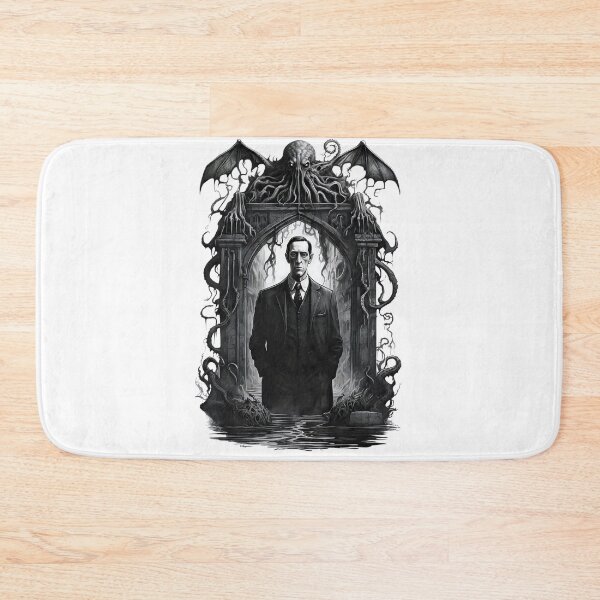 Item preview, Howard Phillips HP Lovecraft under Cthulhu Gate designed and sold by Trendi Kloset.