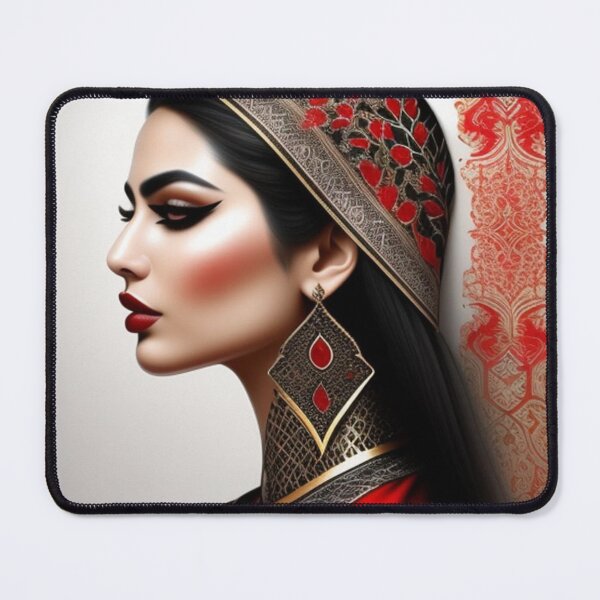Item preview, Beautiful woman in red designed and sold by Roxburylane.