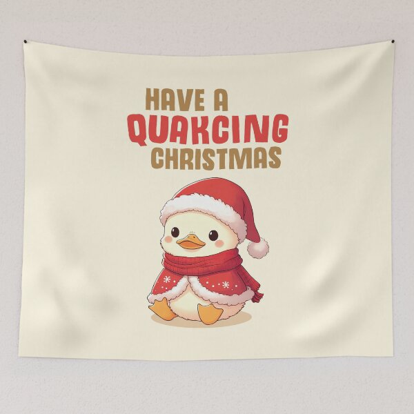 Item preview, Have a Quacking Christmas Duck designed and sold by KAI-Studio.