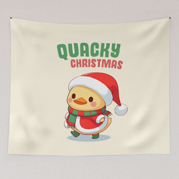 Item preview, Quacky Christmas Duck designed and sold by KAI-Studio.