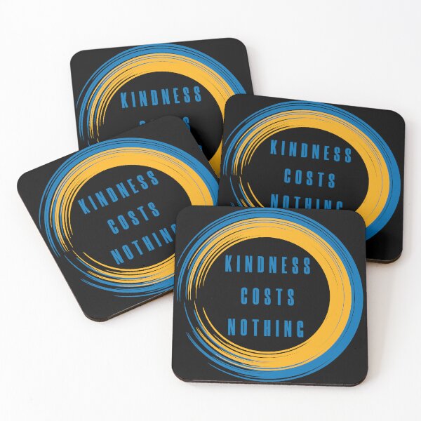 Item preview, Kindness costs nothing swirl classic designed and sold by UniqueDesignHub.