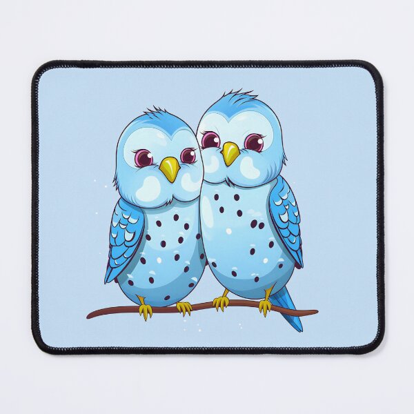 Item preview, Budgie couple designed and sold by DerSenat.