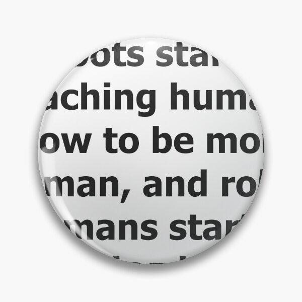 Item preview, This is the year robots started teaching humans how to be more human, and robot humans started teaching how to be more... human! designed and sold by unicornunicorn.