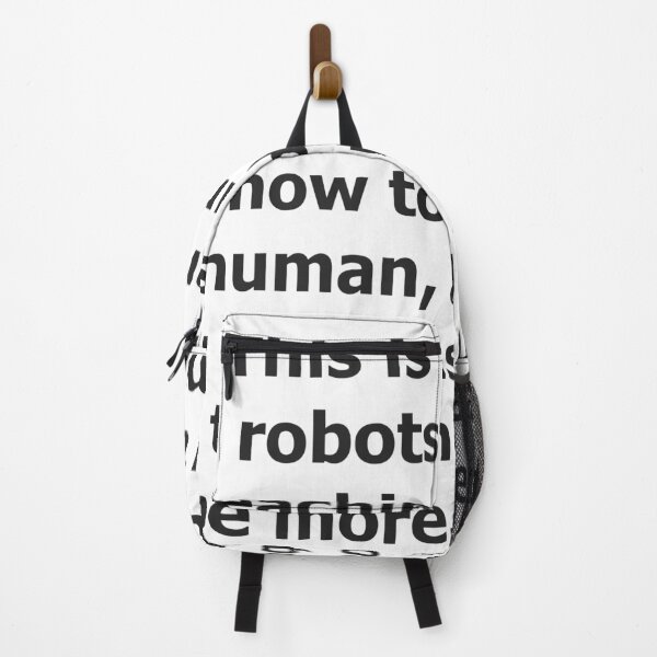 Item preview, This is the year robots started teaching humans how to be more human, and robot humans started teaching how to be more... human! designed and sold by unicornunicorn.