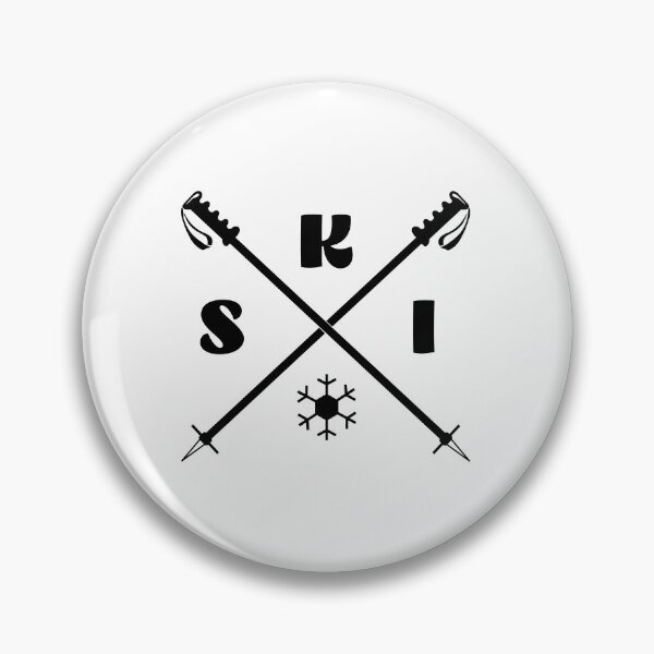 Item preview, Crossed Ski Poles  designed and sold by Gravy-tee07.